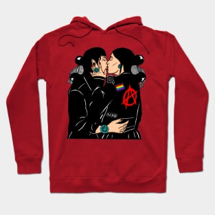 Diné punk couple Hoodie